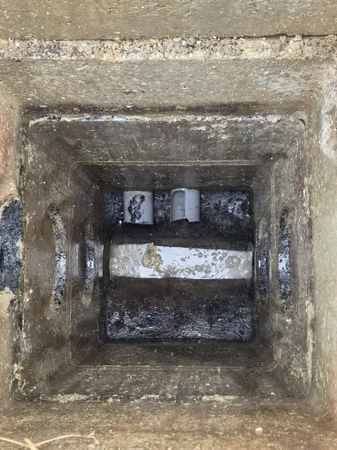 Cloisons du séparateur après hydrocurage